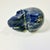 1970s Vintage Abstract Expressionism Boho Chic Hand Carved Navy Sodalite Stone Skull Sculpture, Halloween For Sale - Image 15 of 15