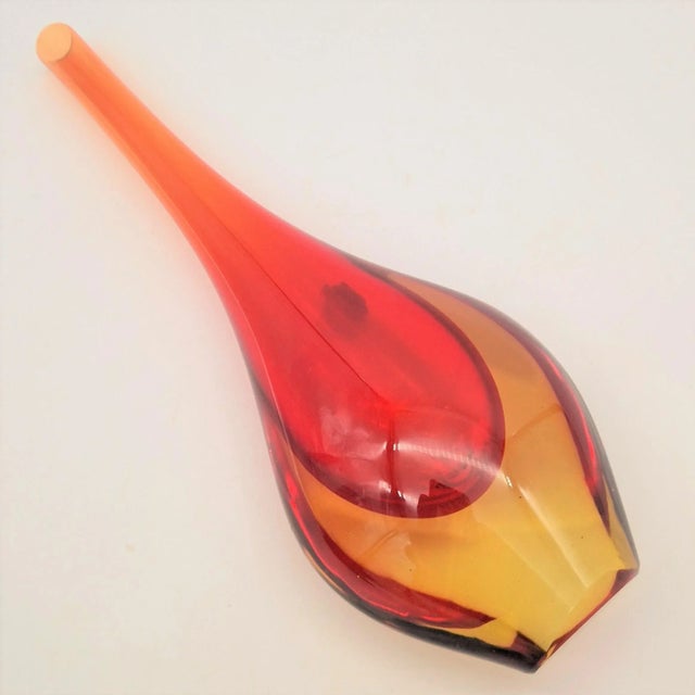 Murano Glass Vase Sommerso by Flavio Poli, 1959 For Sale - Image 3 of 7