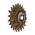 Glass Small Rococo Italian Sunburst Mirror, 1960s For Sale - Image 7 of 16