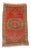 Vintage Turkish Mini Rug For Sale