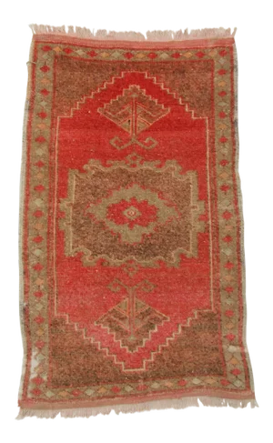 Vintage Turkish Mini Rug
