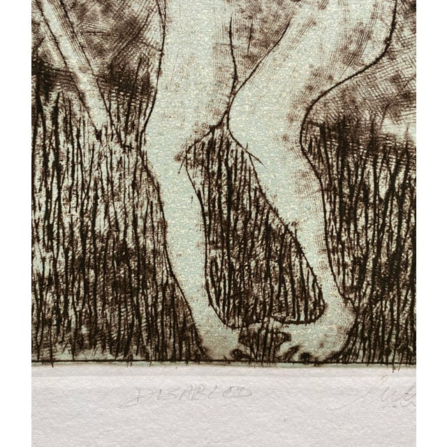 Modern 1987 Female Figure Modern Etching For Sale - Image 3 of 5