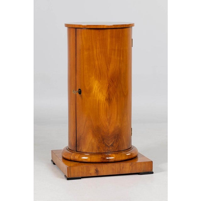 Antique Biedermeier Column Cabinet, 1830 For Sale - Image 12 of 12