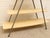 Late 20th Century Modern a-Frame Wood & Metal Display Shelf For Sale - Image 4 of 9