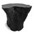 Black Natural Form Stump Side Table / Stool For Sale - Image 4 of 5