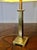Brass Table Lamp with Central Column, 1970 For Sale - Image 6 of 8