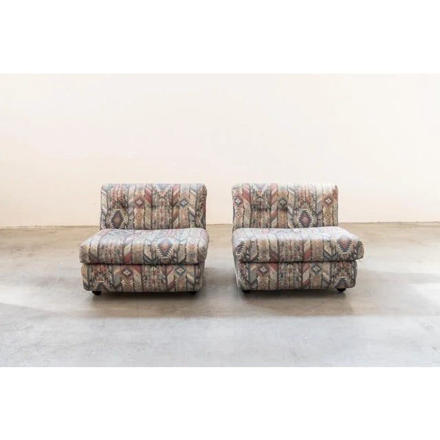 Set of Amanta Lounge Chairs by Mario Bellini for B&B Italia / C&B Italia, 1970s For Sale - Image 17 of 17
