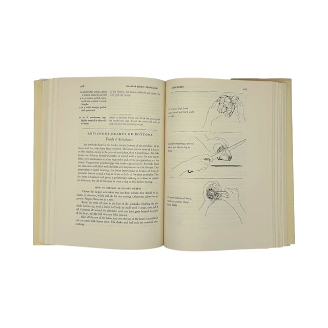 Paper Mastering the Art of French Cooking by Julia Child 1967 Cookbook For Sale - Image 7 of 12