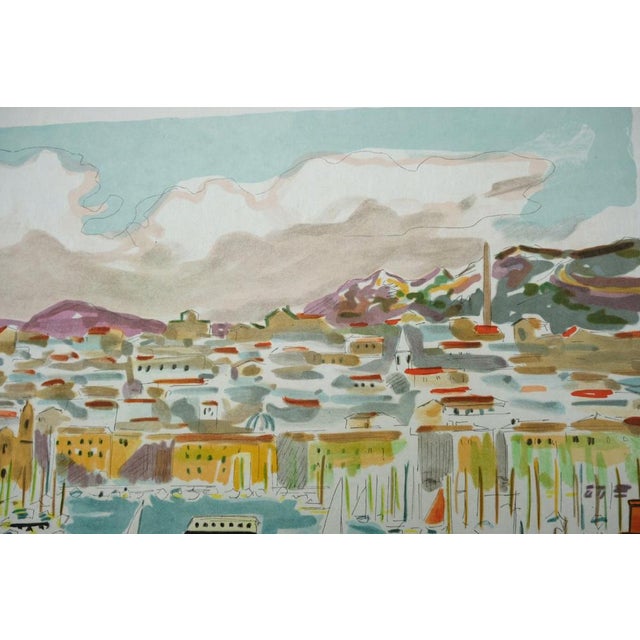 Yves Brayer, La passe du Vieux, Lithograph For Sale - Image 6 of 9