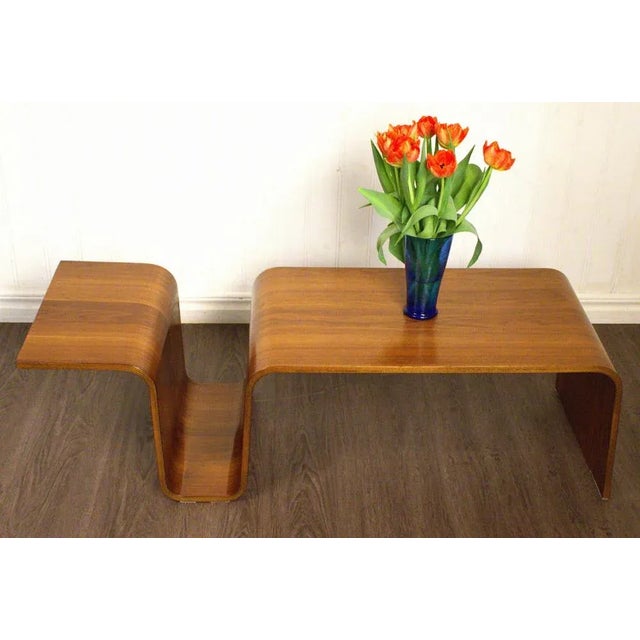 Fine Walnut Coffee Table, designed by Jonas Ihreborn for Swedese in the early 2000. The table is in great vintage...