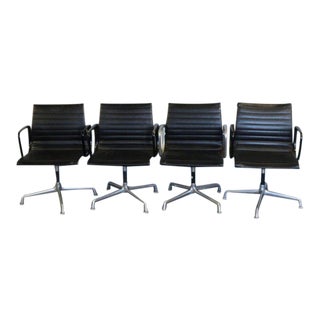 Eames for Herman Miller/ Aluminum Group Executive Chairs - Set of 4 For Sale