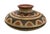 The Vintage Costa Rican Guaitil Guanacaste Clay Pottery Storage Pot Vase is a unique and handcrafted piece originating...