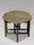 Vintage Italian Green Painted Drop-Leaf Table, 1920 For Sale - Image 6 of 12