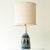 Ceramic Large Blue Green Ceramic Table Lamp by R. Houben, 1970 For Sale - Image 7 of 8