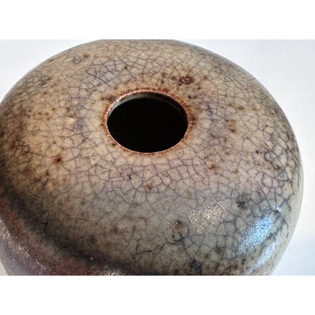 Studio Ceramic Art Oil Lamp by Kaj Henning Jensen for KH Keramik Stensved, Denmark, 1960s For Sale - Image 10 of 13