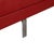 Red Gordon 4-Seater Sofa in Red Leather from Walter Knoll / Wilhelm Knoll For Sale - Image 8 of 15