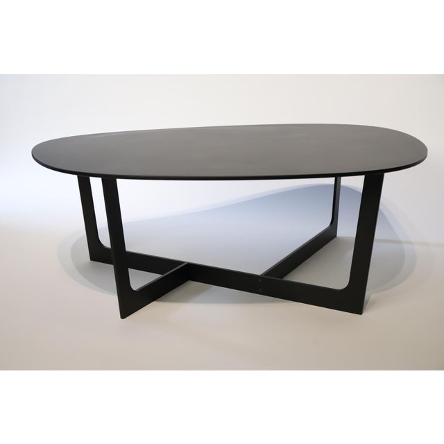 Black Coffee Cocktail Table by Ernst & Jensen for Erik Jorgensen For Sale - Image 8 of 17