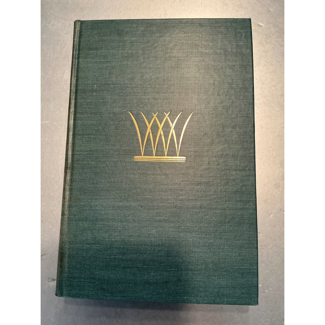 Mid-Century 1950 Heritage Club "Leaves of Grass" by Walt Whitman, Illustrated by Rockwell Kent - With Slipcase & Sandglass Insert For Sale - Image 10 of 18