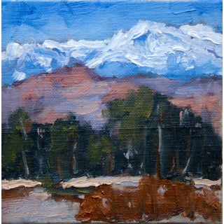 "Sierra Nevada" Contemporary Landscape Oil Painting For Sale