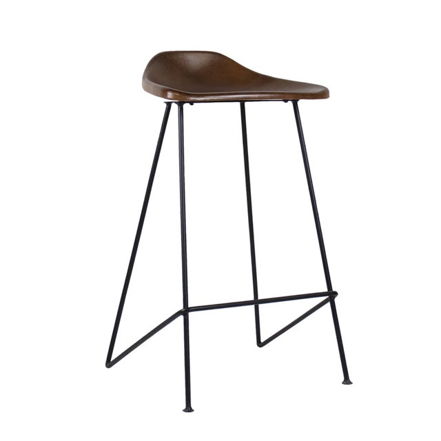 New special order item. Not vintage. Inspired by the workmen stools used by saddle and boot makers in equestrian supply...