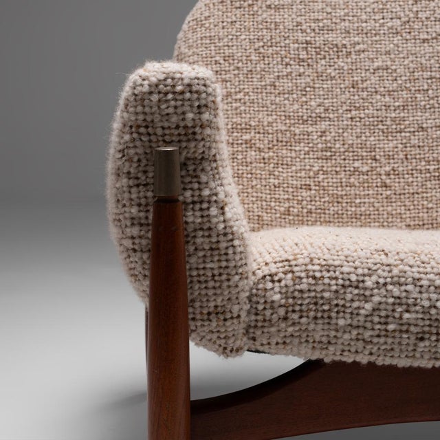 Scandinavian Teak Armchair, 1960s For Sale - Image 6 of 11