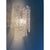 Hammered Murano Glass Chromed Wall Sconces by Simoeng, Set of 2 For Sale - Image 11 of 12