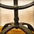 Brutalist Three-Light Chandelier in Hammered Wrought Iron, France, 1960s For Sale - Image 10 of 16
