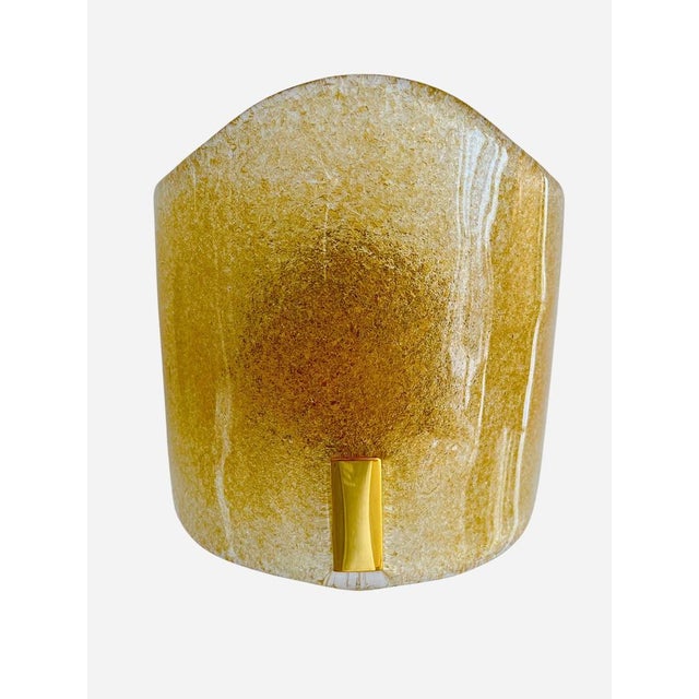 Italian Murano Due Wall Lights, 1990, Set of 6 For Sale - Image 6 of 9