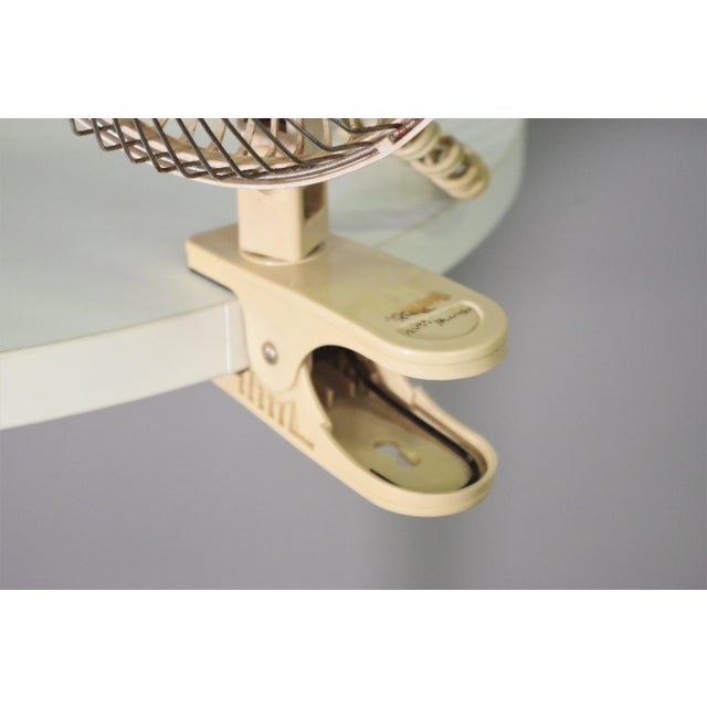 Plastic Vintage Table Fan, 1970s For Sale - Image 7 of 9