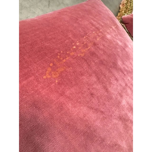 Vintage French Aubusson Tapestry Pillows - Set of 3 For Sale - Image 16 of 16