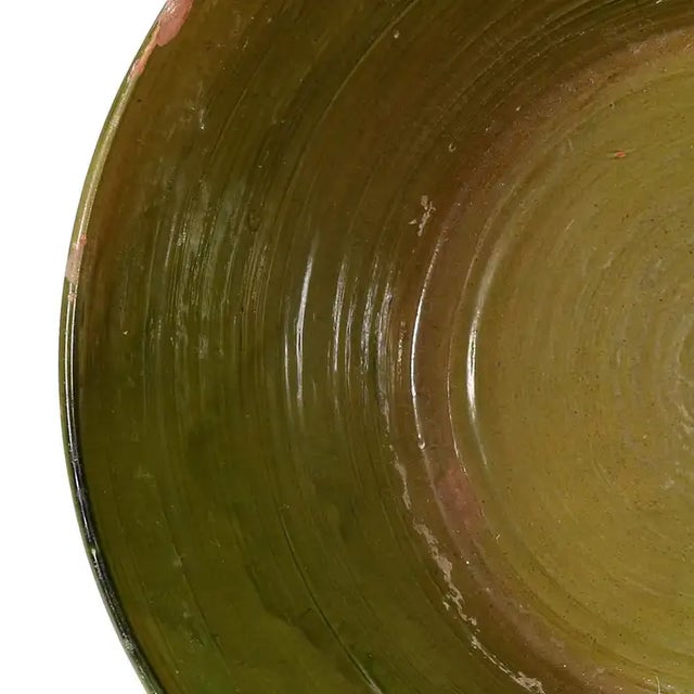 A Provencal Glazed Terracotta Bowl For Sale - Image 4 of 4