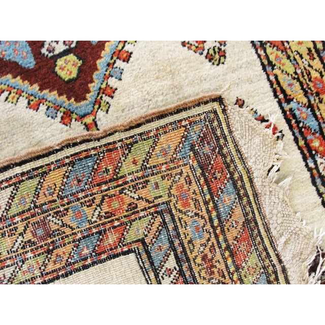 Antique Caucasian Runner, 3'3" × 13'9" For Sale - Image 9 of 10