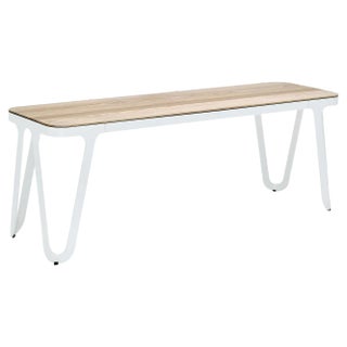 Loop Bench 240 in Walnut by Sebastian Scherer For Sale