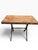 Mid-Century Vintage Wood Folding Occasional Table in Coffee Walnut Refinished For Sale - Image 4 of 8