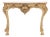 Antique Italian Silver Gilt Console Table, 1700s For Sale