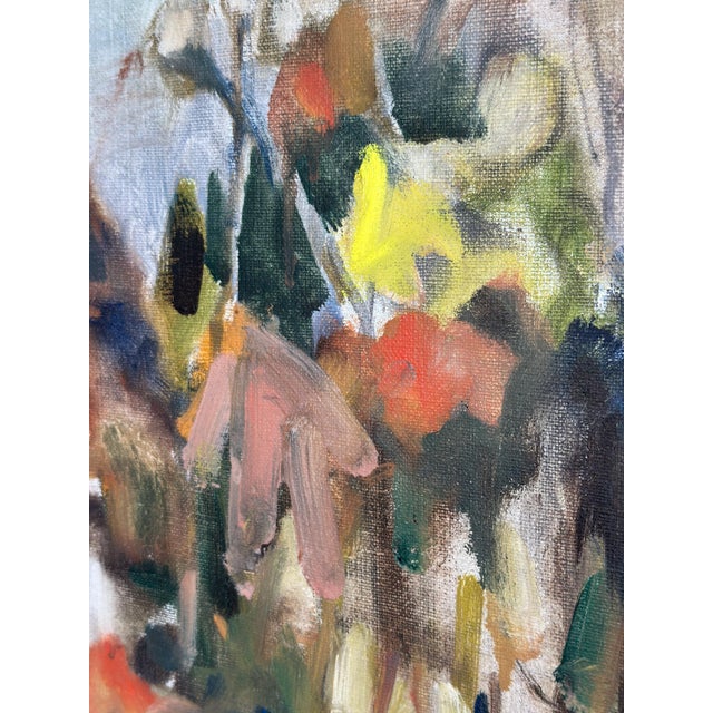 Pia H.K. Campbell, Flowers Study, 1982, Oil on Canvas, Framed For Sale - Image 14 of 17