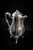 Louis XV Style Silver-Plated Metal Teapot with Pompadour Pattern from Christofle, France, 1980s, in Very Good conditions....