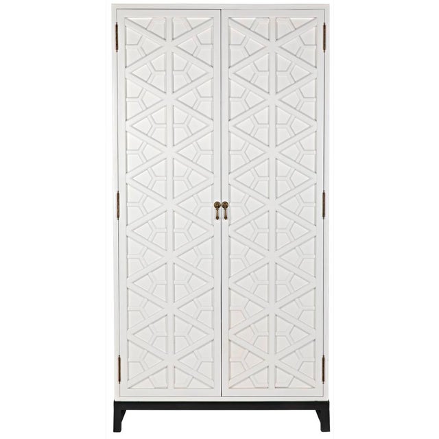 NOIR Small Maharadscha Hutch, Solid White For Sale - Image 12 of 13
