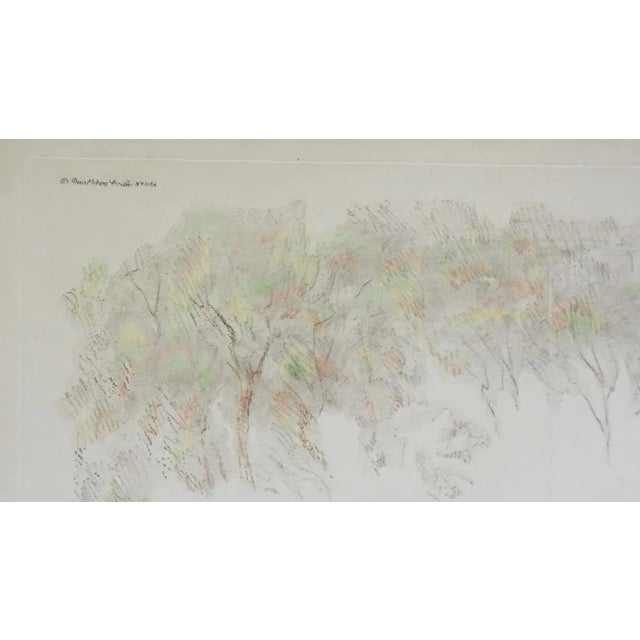 Vintage Early 20th Century French Steeplechase Horse Racing Etching For Sale - Image 4 of 6