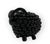Black Ram / Sheep Ceramic Sculpture, Italy 1980s For Sale - Image 12 of 12