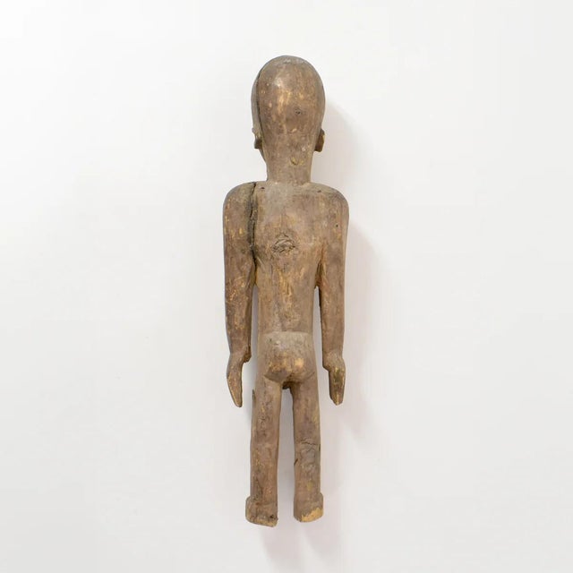 Early 20th Century Lobi Standing Male Wood Figure Ghana For Sale - Image 9 of 11