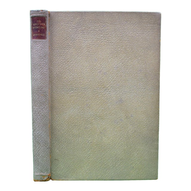 "The Epicure's Anthology" 1936 Quennell, Nancy For Sale