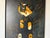 1980s Large Vintage Abstract Geometric Cat Acrylic on Canvas – Framed For Sale - Image 5 of 16