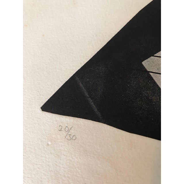 Paint Zvi Milshtein, Erotic Nude French Surrealist Aquatint Etching Photo Collage Silkscreen Print, c.1960s For Sale - Image 7 of 7