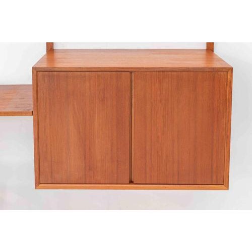 3-Bay Cado Wall Unit by Poul Cadovius For Sale - Image 11 of 18
