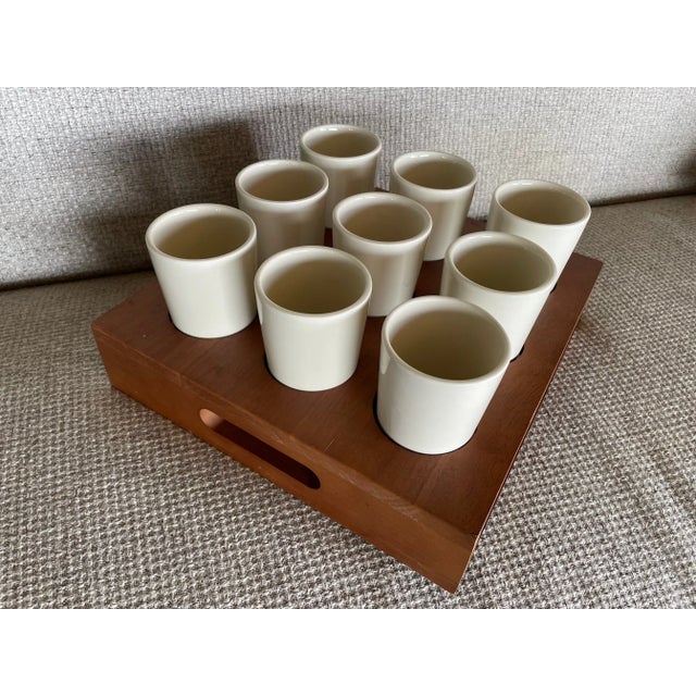 the tumbler cup is 12.5 high by 7cm in diameter This piece has an attribution mark, I am sure that it is completely...