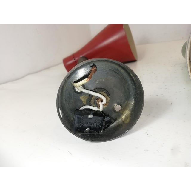 Model 138 Wall Lamps by Giuseppe Ostuni for Olcue, 1950s, Set of 2 For Sale - Image 9 of 13