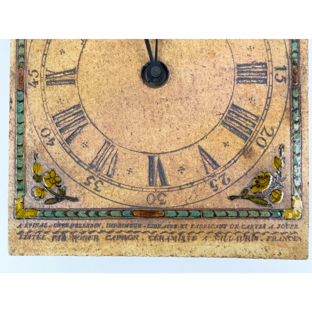 Mid-Century Modern Roger Capron Vallauris “Cercle Du Soleil” Ceramic Wall Clock, 1970s For Sale - Image 3 of 12