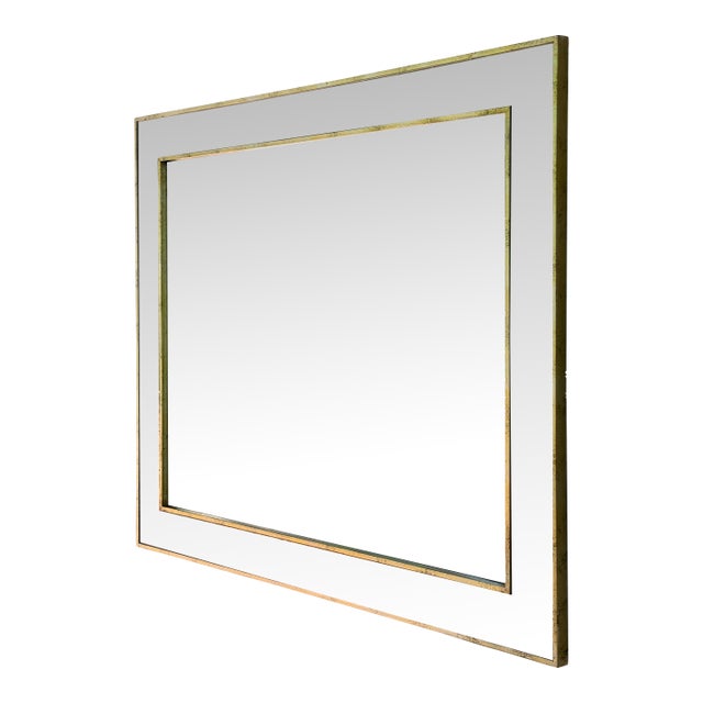 Antique Faceted Mirror For Sale
