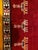 Ruby Red Berber Medium Rug Handwoven Wool With Abstract and Geometric Elements For Sale - Image 8 of 8